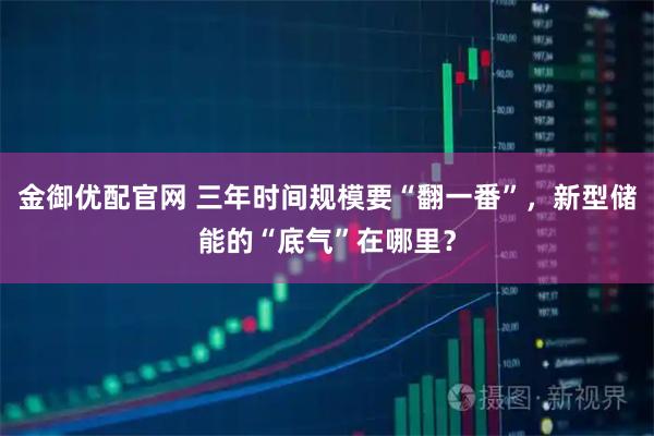 金御优配官网 三年时间规模要“翻一番”，新型储能的“底气”在哪里？