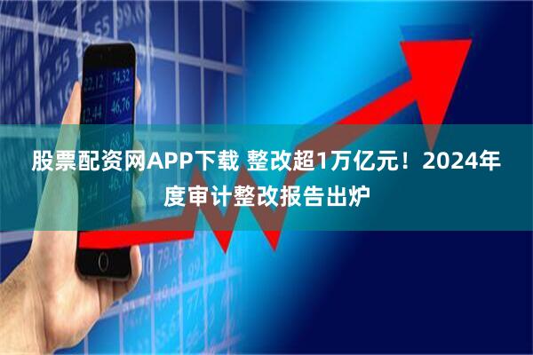 股票配资网APP下载 整改超1万亿元！2024年度审计整改报告出炉